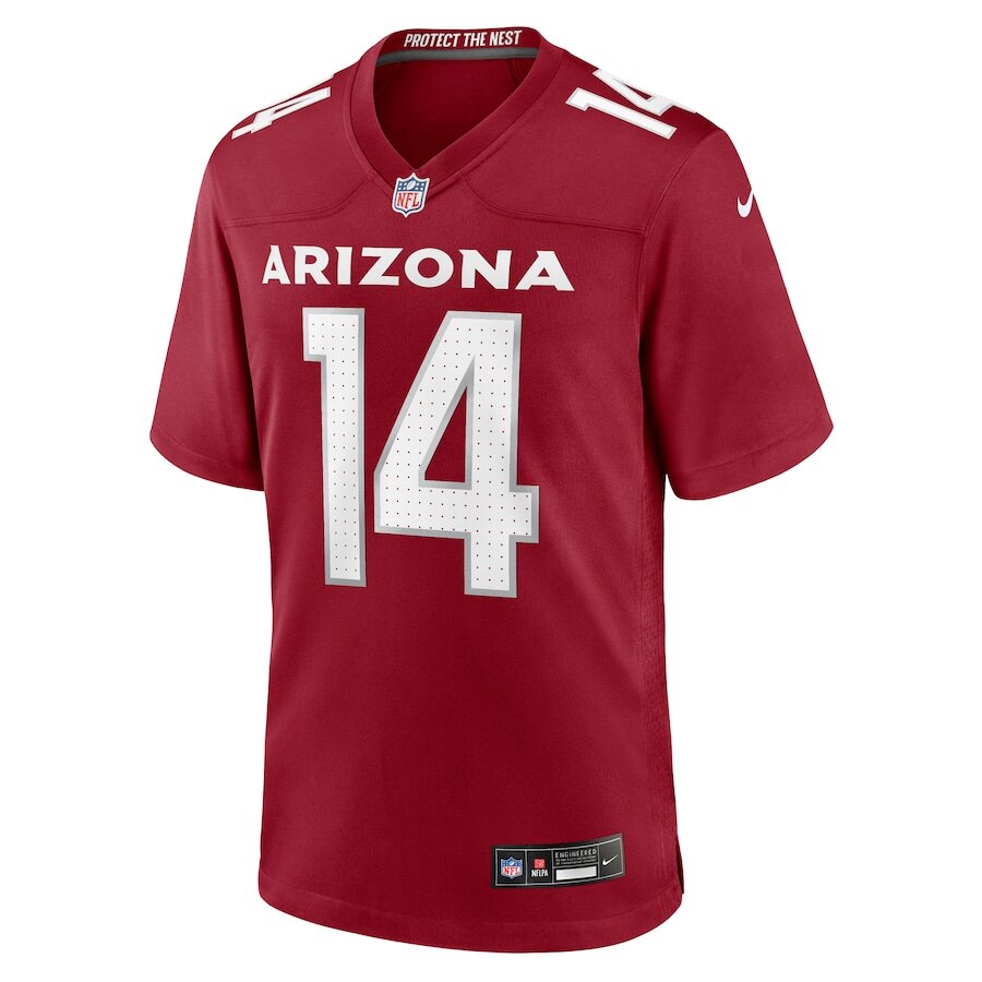 Men's Arizona Cardinals Michael Wilson Cardinal Jersey