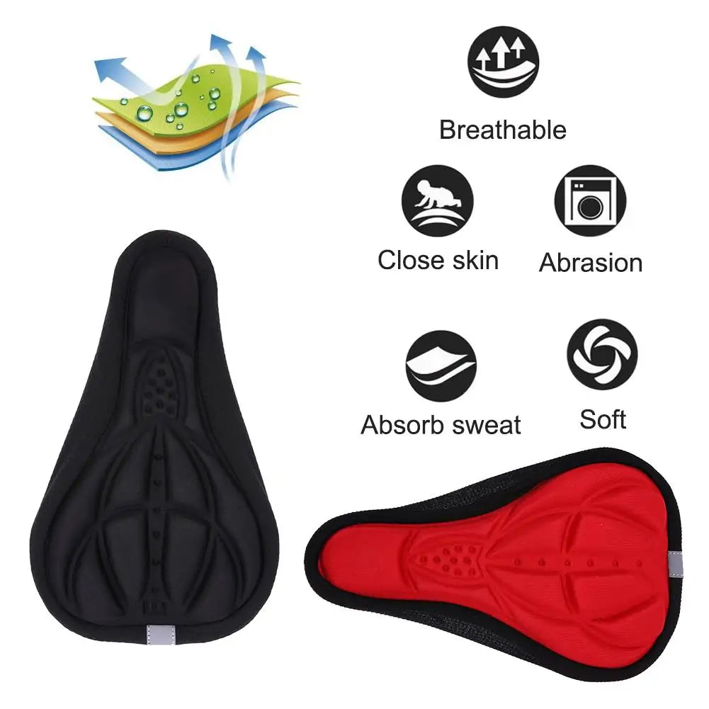 Cycling Silicone Gel Pad Bicycle Seat Cushion