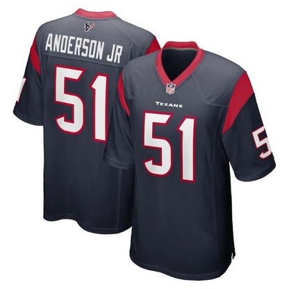 Men's Houston Texans Will Anderson Jr. Navy Jersey