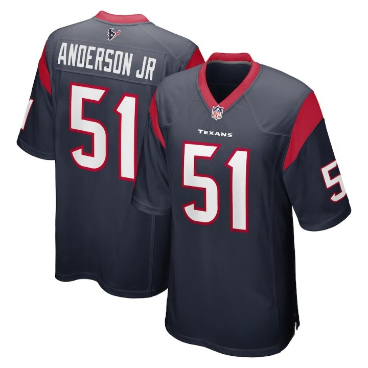 Youth Houston Texans Will Anderson Jr. Navy Jersey