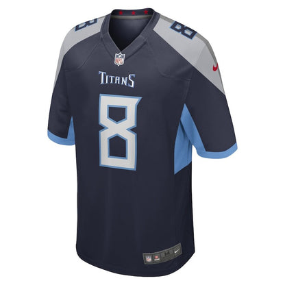 Men's Tennessee Titans Will Levis Navy Jersey