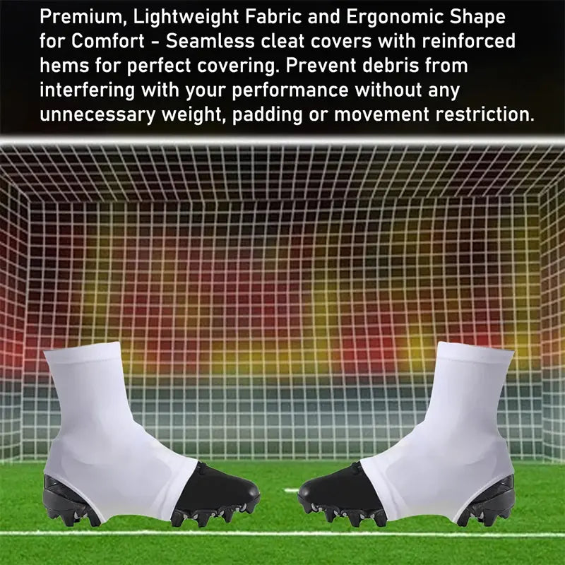 Elastic Slip-Resistant Football Cleat Covers