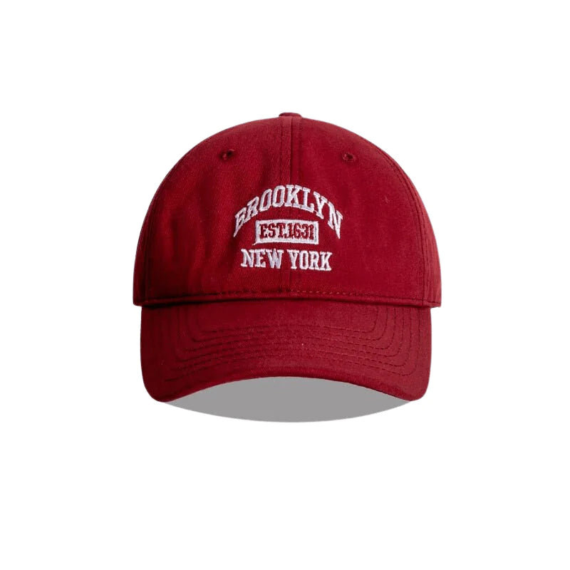 Embroidered Basketball Brooklyn Cap