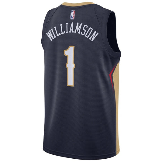 New Orleans Pelicans Zion Williamson Navy Jersey
