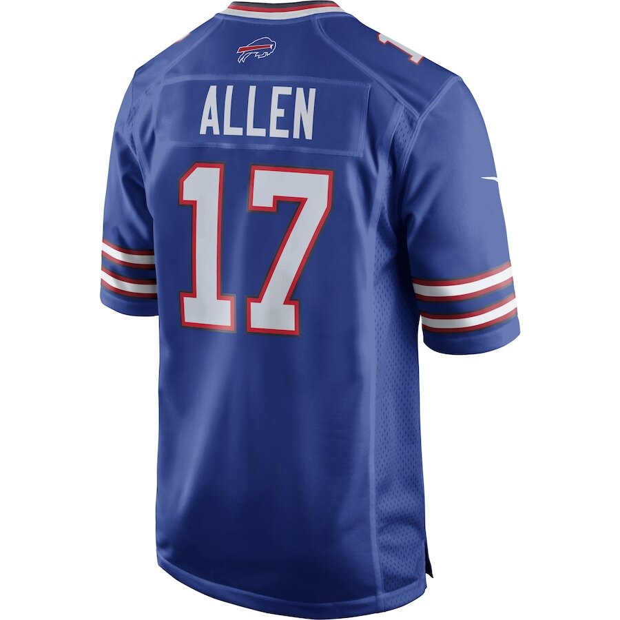 Buffalo Bills Josh Allen Blue Jersey