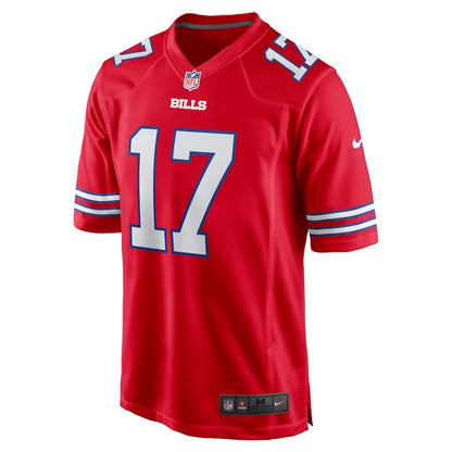 Men's Buffalo Bills Josh Allen Red Jersey