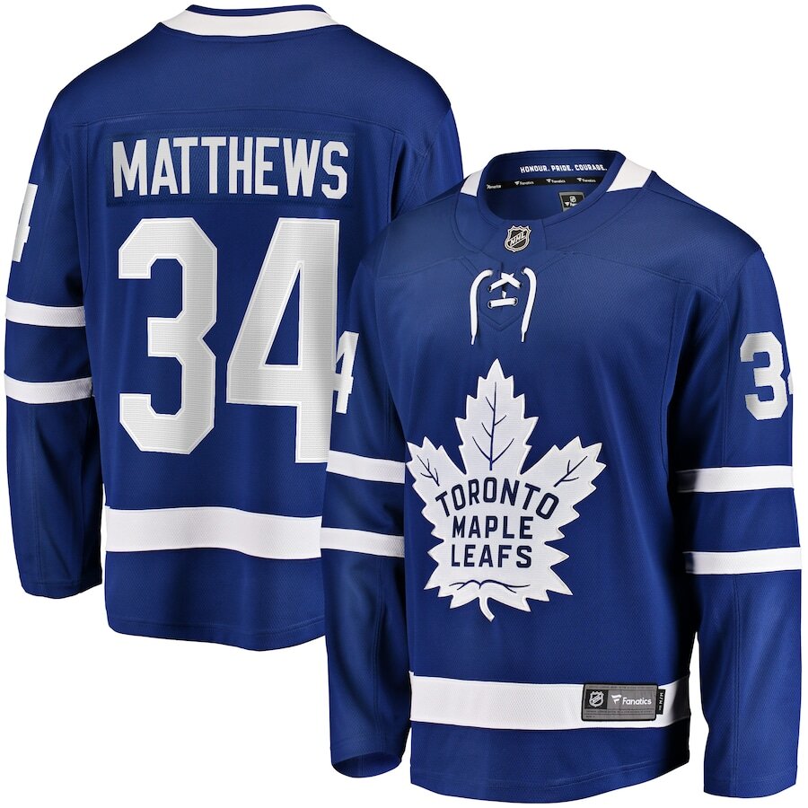 Men's Toronto Maple Leafs Auston Matthews Royal Jersey