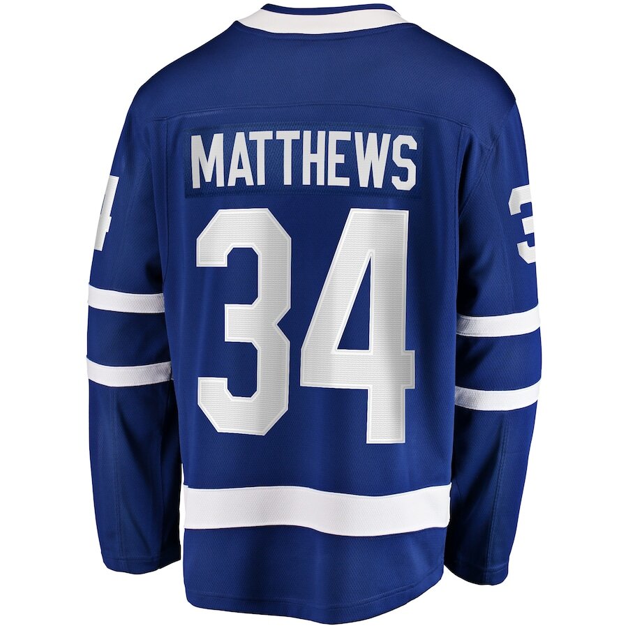 Men's Toronto Maple Leafs Auston Matthews Royal Jersey