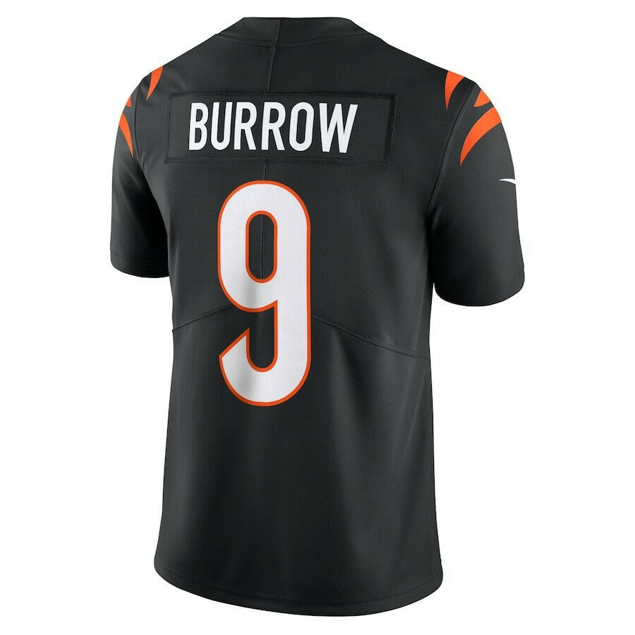 Cincinnati Bengals Joe Burrow Black Jersey