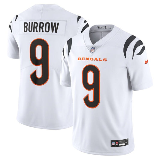 Youth Cincinnati Bengals Joe Burrow White Jersey