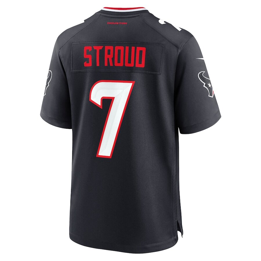 Houston Texans C.J. Stroud Navy Jersey