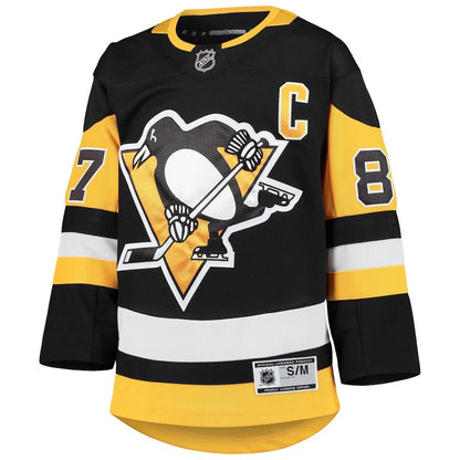 Youth Pittsburgh Penguins Sidney Crosby Black Jersey