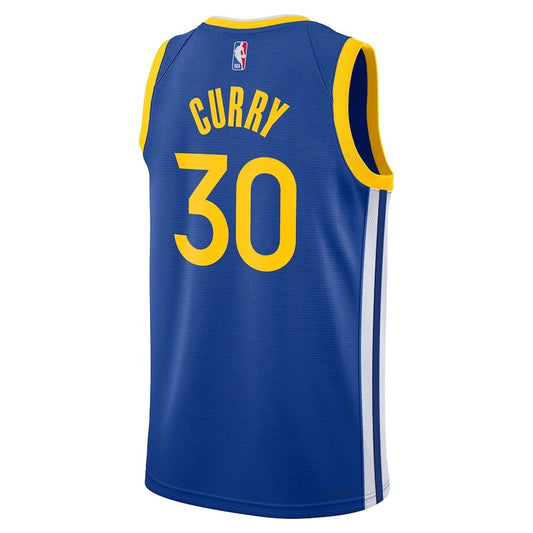 Golden State Warriors Stephen Curry Blue Jersey