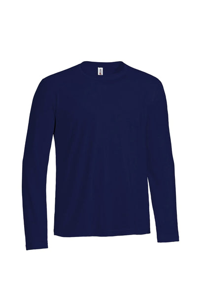 Men's Natural Feel Jersey Long Sleeve Crewneck