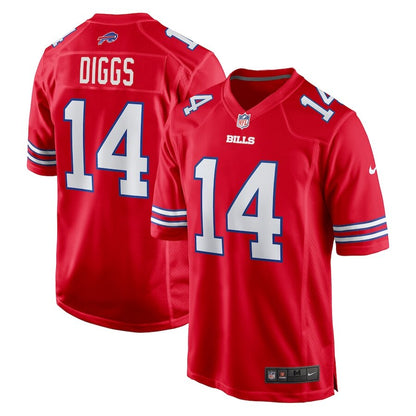 Men's Buffalo Bills Stefon Diggs Red Jersey