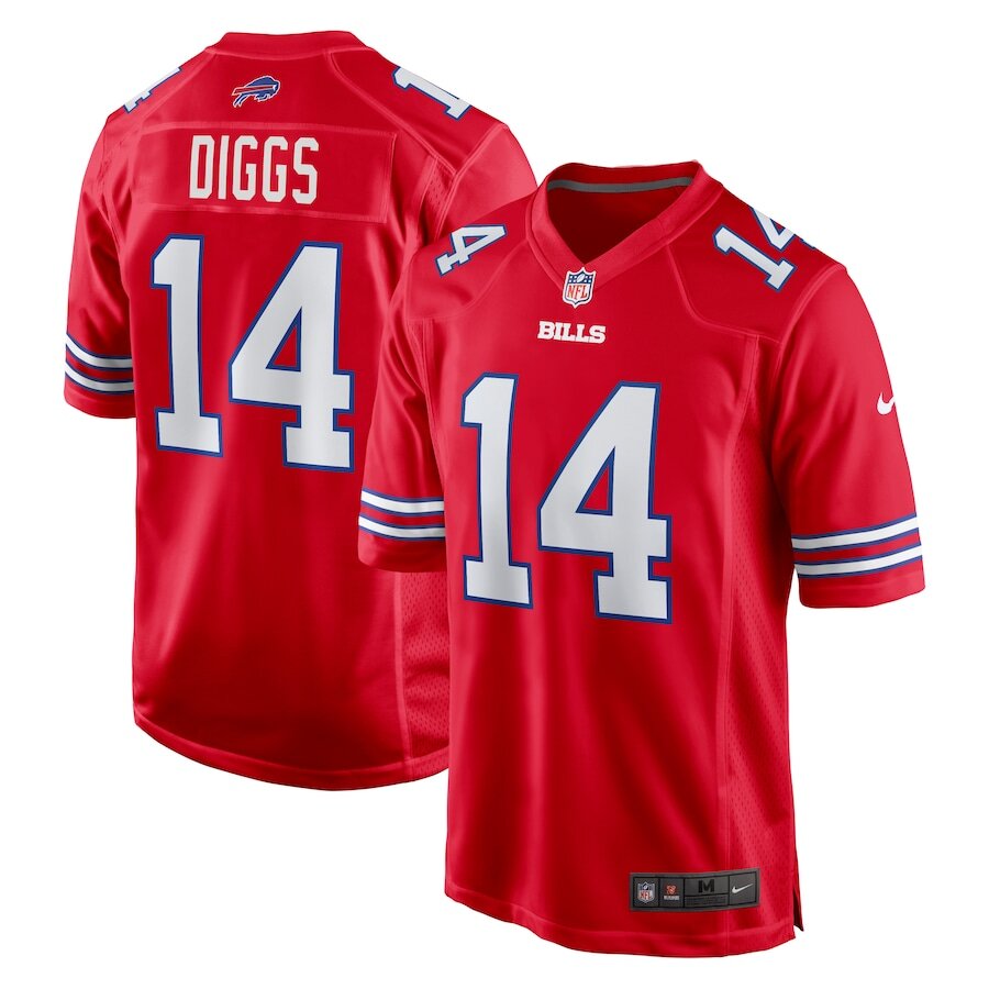 Youth Buffalo Bills Stefon Diggs Red Jersey