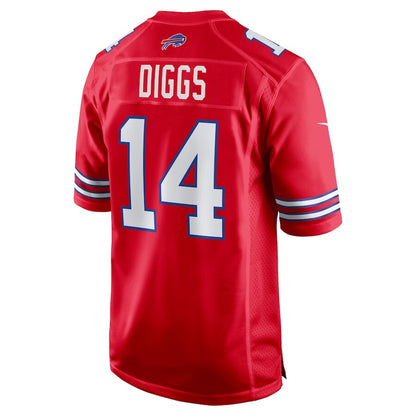 Men's Buffalo Bills Stefon Diggs Red Jersey