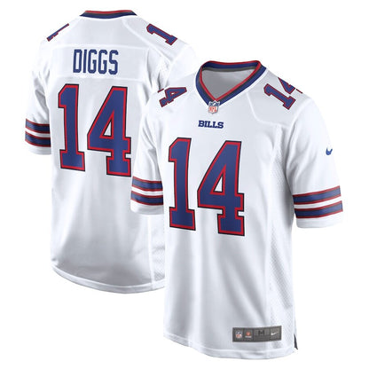 Men's Buffalo Bills Stefon Diggs White Jersey