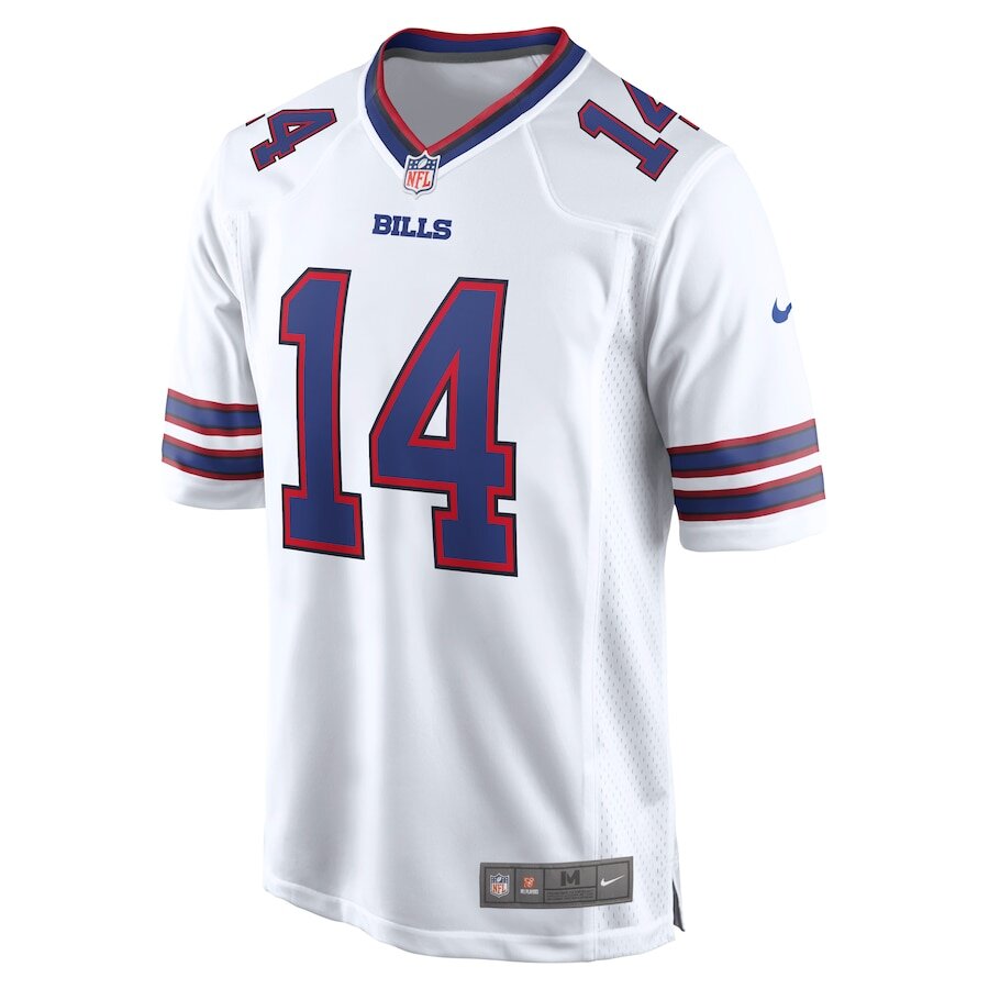 Men's Buffalo Bills Stefon Diggs White Jersey