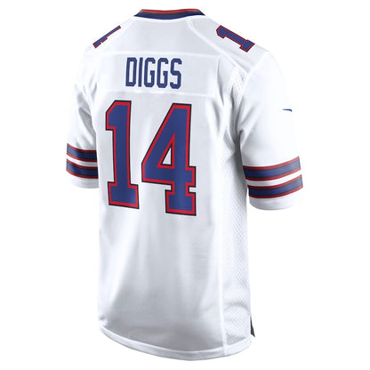 Men's Buffalo Bills Stefon Diggs White Jersey