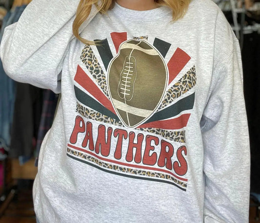 Sunburst Football Mascot Sweatshirt