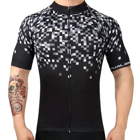 Pixelated Cycling Jersey