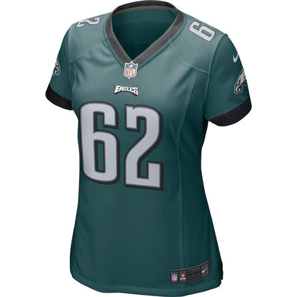 Women's Philadelphia Eagles Jason Kelce Green Jersey