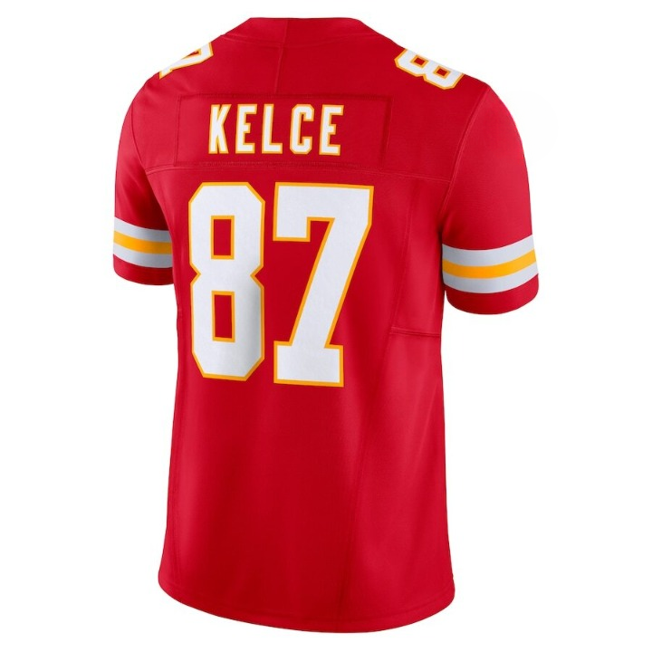 Kansas City Chiefs Travis Kelce Red Jersey