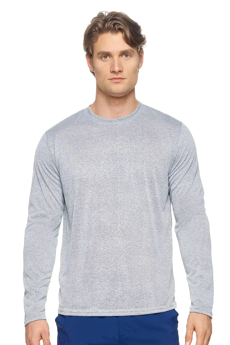 Men's Natural Feel Jersey Long Sleeve Crewneck