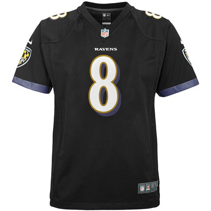 Men's Baltimore Ravens Lamar Jackson Black Jersey