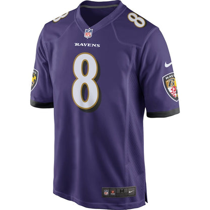 Youth Baltimore Ravens Lamar Jackson Purple Jersey