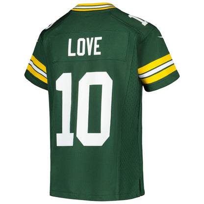 Youth Green Bay Packers Jordan Love Jersey.