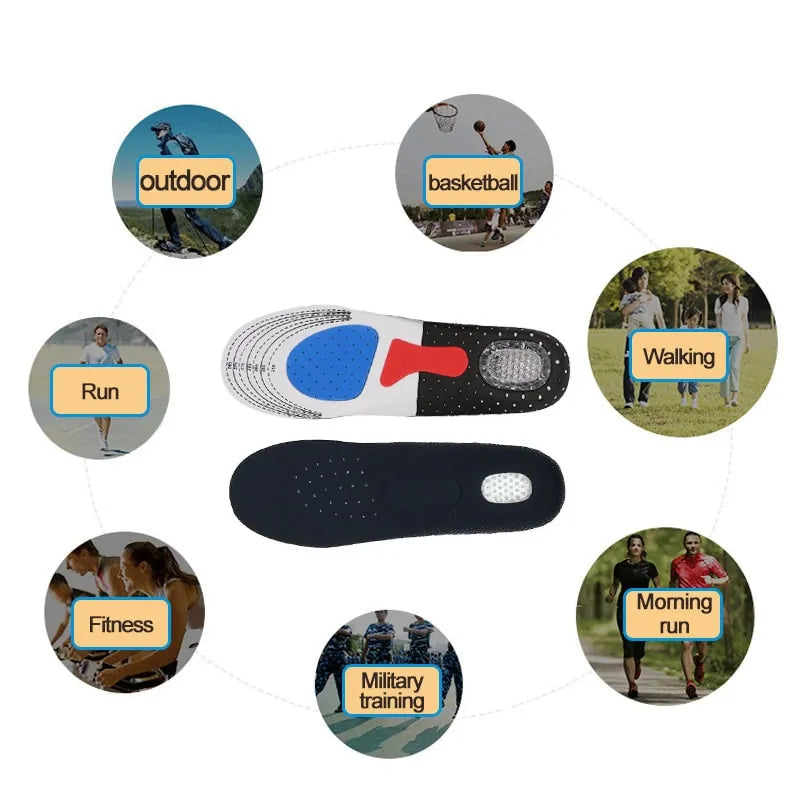 Sport Running Silicone Gel Insoles