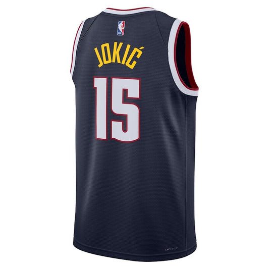 Denver Nuggets Nikola Jokic Navy Jersey