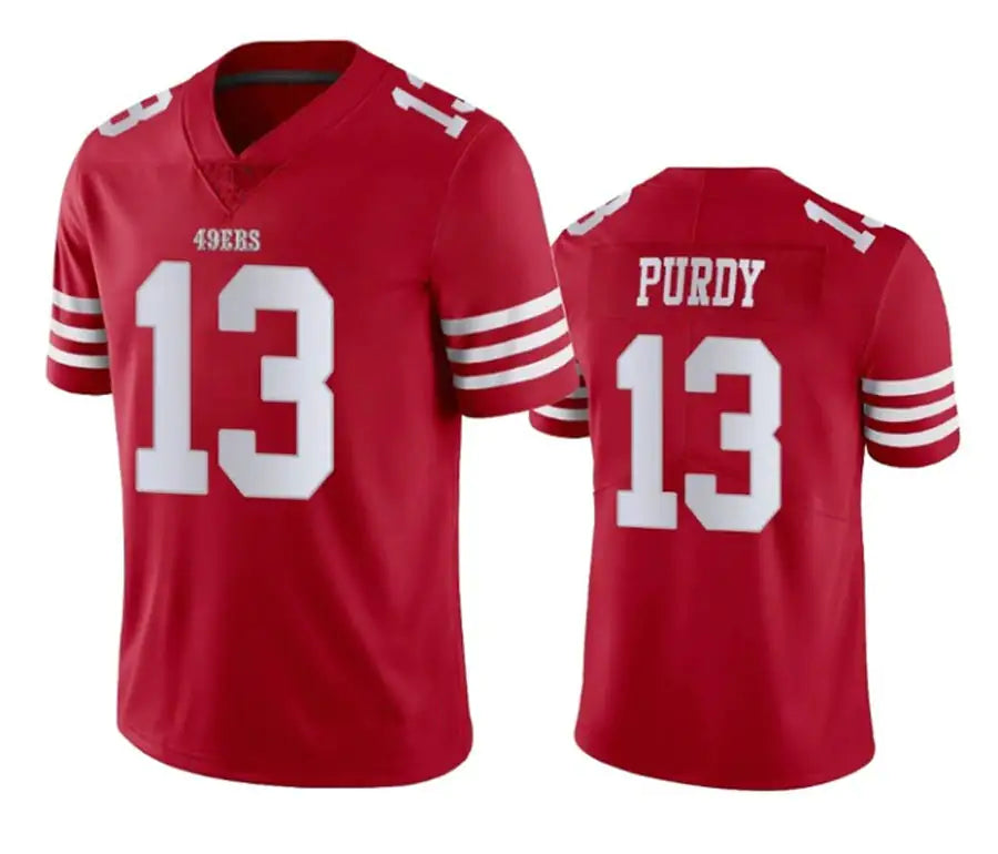 Men's San Francisco 49ers Scarlet Red Jersey.