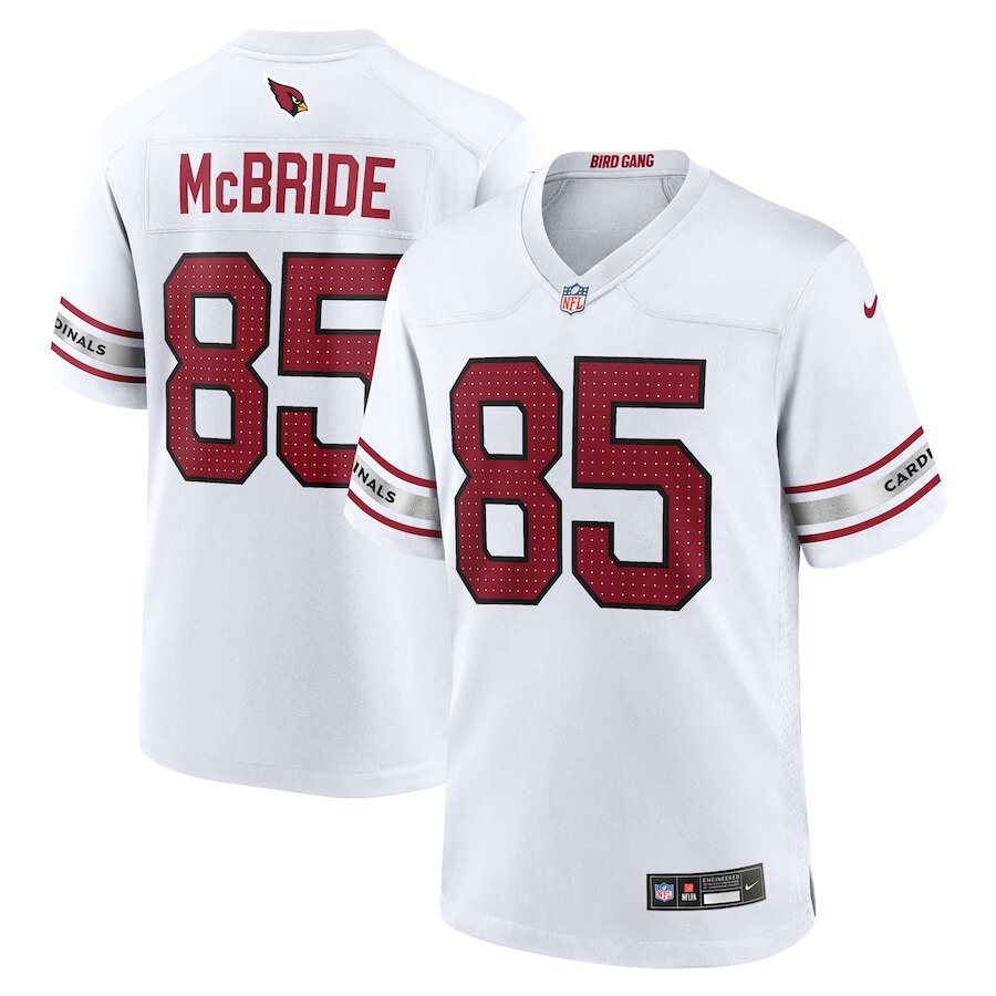 Men's Arizona Cardinals Trey McBride White Jersey