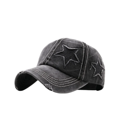 Star Denim Baseball Cap