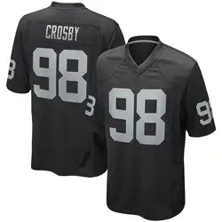 Maxx Crosby Las Vegas Raiders Black Jersey #98.