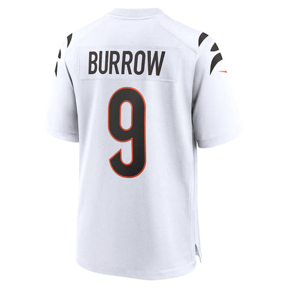 Men’s Cincinnati Bengals Joe Burrow White Jersey